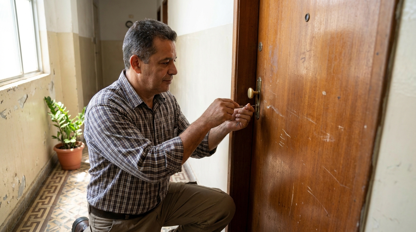 Abertura de Porta Residencial em Uberaba‑MG