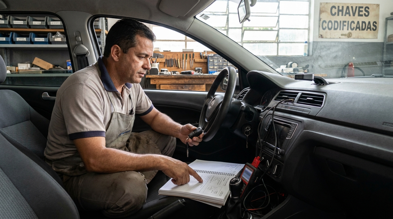 Codificação de Chaves em Uberaba‑MG