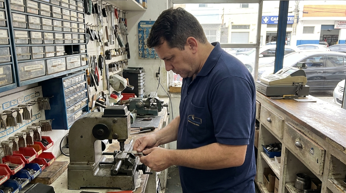Confecção de Chave Simples em Uberaba‑MG