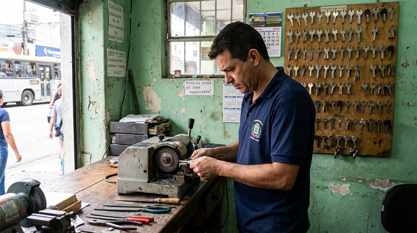 Cópia de Chave Comum em Uberaba‑MG