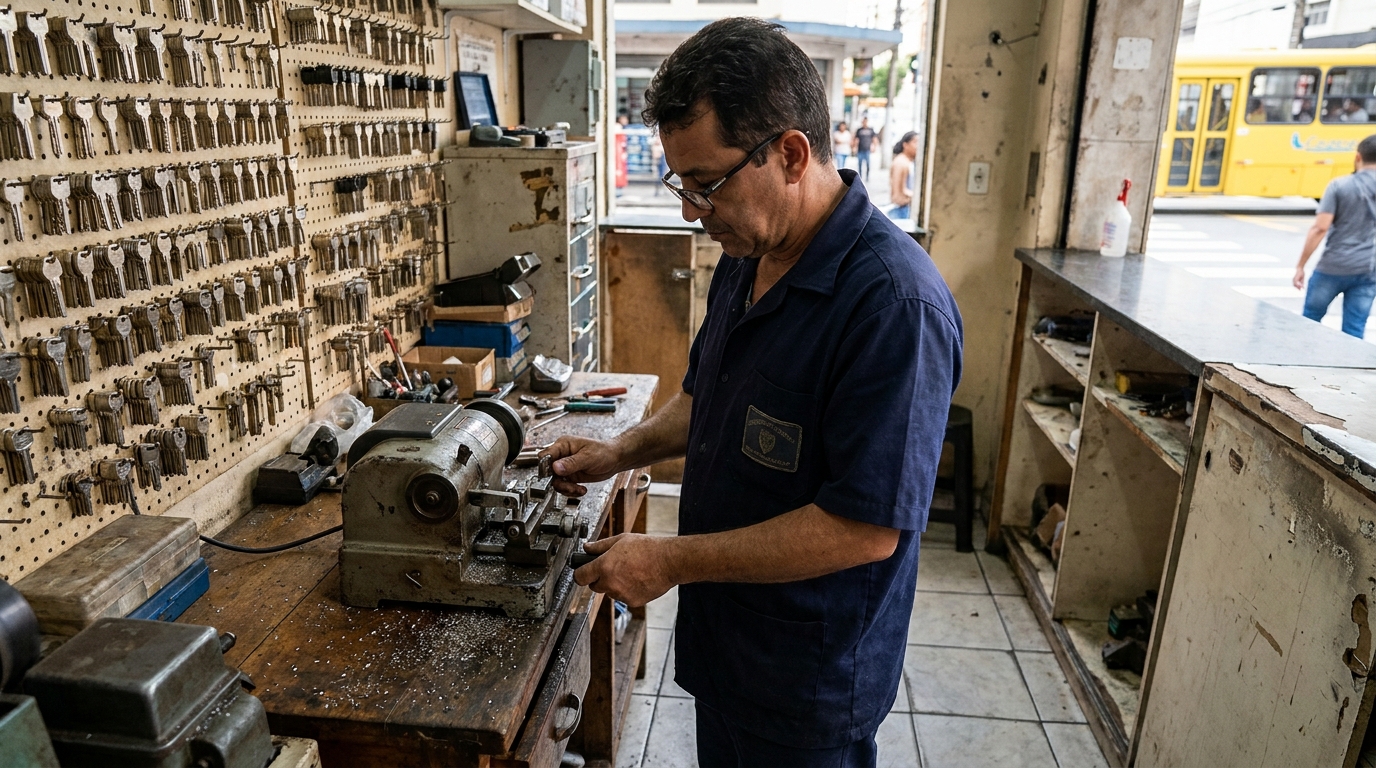Cópia de Chave de Cadeado em Uberaba‑MG