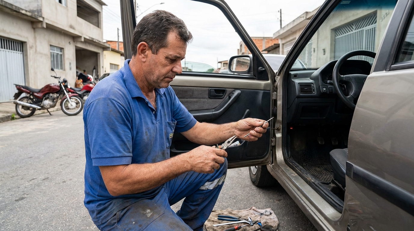 Extração em Cadeado em Uberaba‑MG