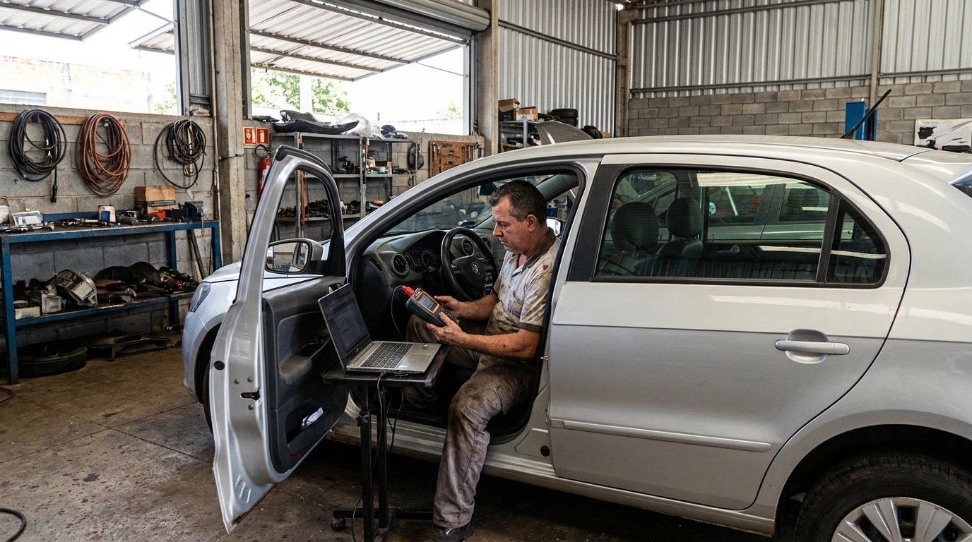 Reconfiguração da Unidade Eletrônica em Uberaba‑MG