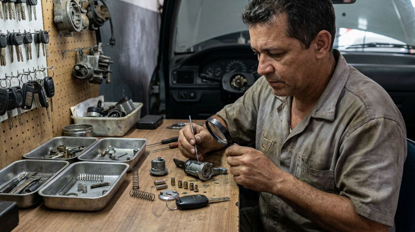 Reparo de Fechadura Automotiva em Uberaba‑MG