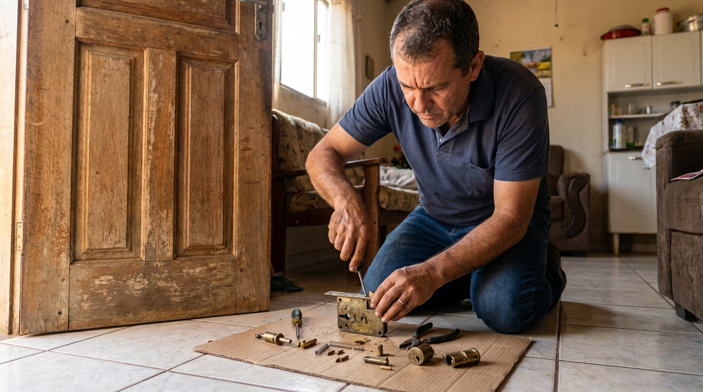 Reparo de Maçaneta em Uberaba‑MG